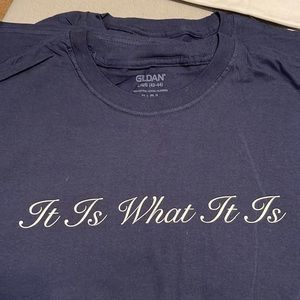 Large custom shirt
